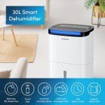 Smart 30L Dehumidifier with Wi-Fi and App