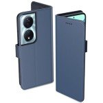 Aiziki Blue Premium Leather Wallet Case for Honor 90