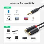 UGREEN RCA to 3.5mm Audio Adapter Cable