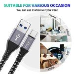 4-Pack Fast Charging USB C Cable Set
