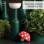 OTOTO Foldable Mushroom Kitchen Funnel for Jars