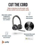 Poly Voyager 4320 UC Wireless Noise-Canceling Headset