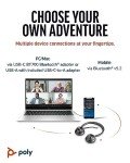 Poly Voyager 4320 UC Wireless Noise-Canceling Headset