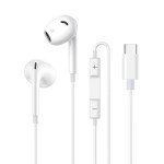 USB C Earphones with Mic and Volume Control
