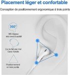 USB C Earphones with Mic and Volume Control