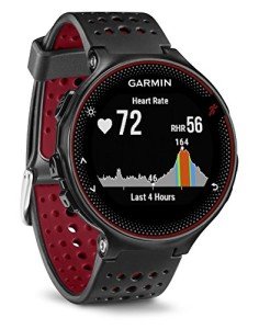Garmin Forerunner 235 GPS Running Watch - Black Red