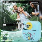 Kids Instant Print Camera with 32GB Card