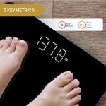 INEVIFIT Bluetooth Smart Bathroom Scale, Accurate Weight & BMI