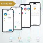 INEVIFIT Bluetooth Smart Bathroom Scale, Accurate Weight & BMI