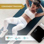 INEVIFIT Bluetooth Smart Bathroom Scale, Accurate Weight & BMI