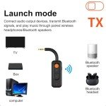 ZZOSRDR 2-in-1 Bluetooth 5.4 Audio Adapter