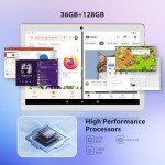 AXETOP 10" Android Tablet with Keyboard & Accessories