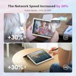 AXETOP 10" Android Tablet with Keyboard & Accessories