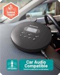 Oakcastle Bluetooth CD Player with 12-Hour Playtime