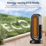 Smart Ceramic Space Heater with Oscillation and Thermostat