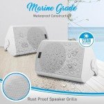 Pyle Waterproof Outdoor Bluetooth Wall Mounted Speakers