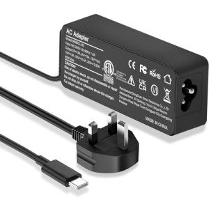 65W USB-C Charger for Lenovo ThinkPad Laptops
