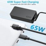 65W USB-C Charger for Lenovo ThinkPad Laptops