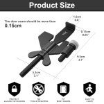 Portable Door Lock for Travel and Home Security