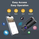 Mini WiFi Dash Cam with 32GB Card - 1080P