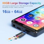 80GB Bluetooth MP3 Player with Camera and Streaming
