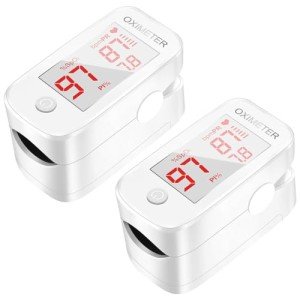 Oxygen Monitor with LED Display and Heart Rate