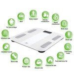 Uten USB Rechargeable Smart Bathroom Weighing Scale