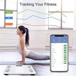 Uten USB Rechargeable Smart Bathroom Weighing Scale