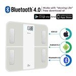 Uten USB Rechargeable Smart Bathroom Weighing Scale