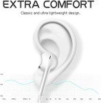 Beseloa Wired In-Ear Headphones with Mic for iPhone
