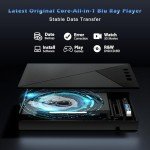 7-in-1 Portable Blu-ray Drive with USB 3.0