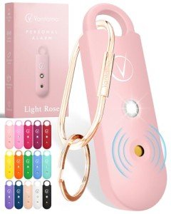 Vantamo Rechargeable Personal Alarm with Strobe Light