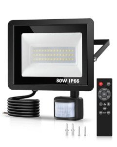 KALAHOL 30W Motion Sensor Security Floodlight