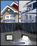 KALAHOL 30W Motion Sensor Security Floodlight