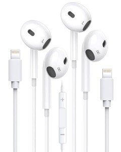 MFi Certified Lightning In-Ear Headphones for iPhone