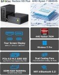 GMKtec K8 Plus Gaming Mini PC - Ryzen 7