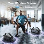 W-KING 90W Waterproof Bluetooth Speaker with Deep Bass