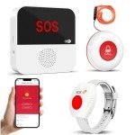 Smart Wireless Caregiver Panic Button with Phone Link