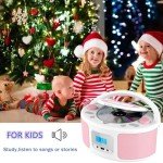 Portable Boombox CD Player with Bluetooth & FM Radio