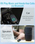 Bluetooth 5.3 Dual Pairing Wireless Adapter for Audio