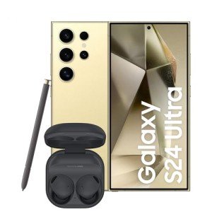 Samsung Galaxy S24 Ultra Smartphone with Buds2 Pro