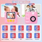 Instant Print Kids Camera - 1080P Digital Toy