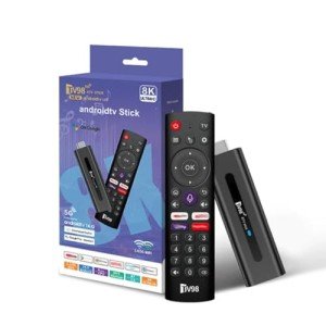 4K Android TV Stick with Voice Control