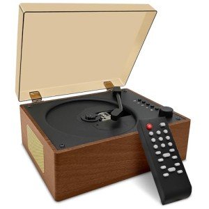 Portable Bluetooth Retro CD Player with Speakers