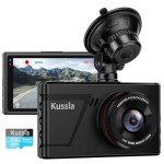 Kussla 1080P Dash Cam with 64GB Card