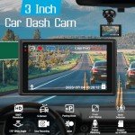 Kussla 1080P Dash Cam with 64GB Card