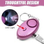 5 Pack Flintronic Personal Security Alarms with LED