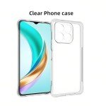 Crystal Clear TPU Case for Honor X6B Smartphone