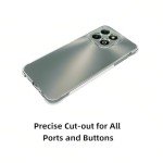 Crystal Clear TPU Case for Honor X6B Smartphone