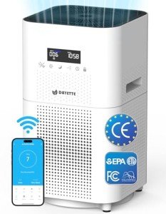 DAYETTE Smart Air Purifier with HEPA Filter